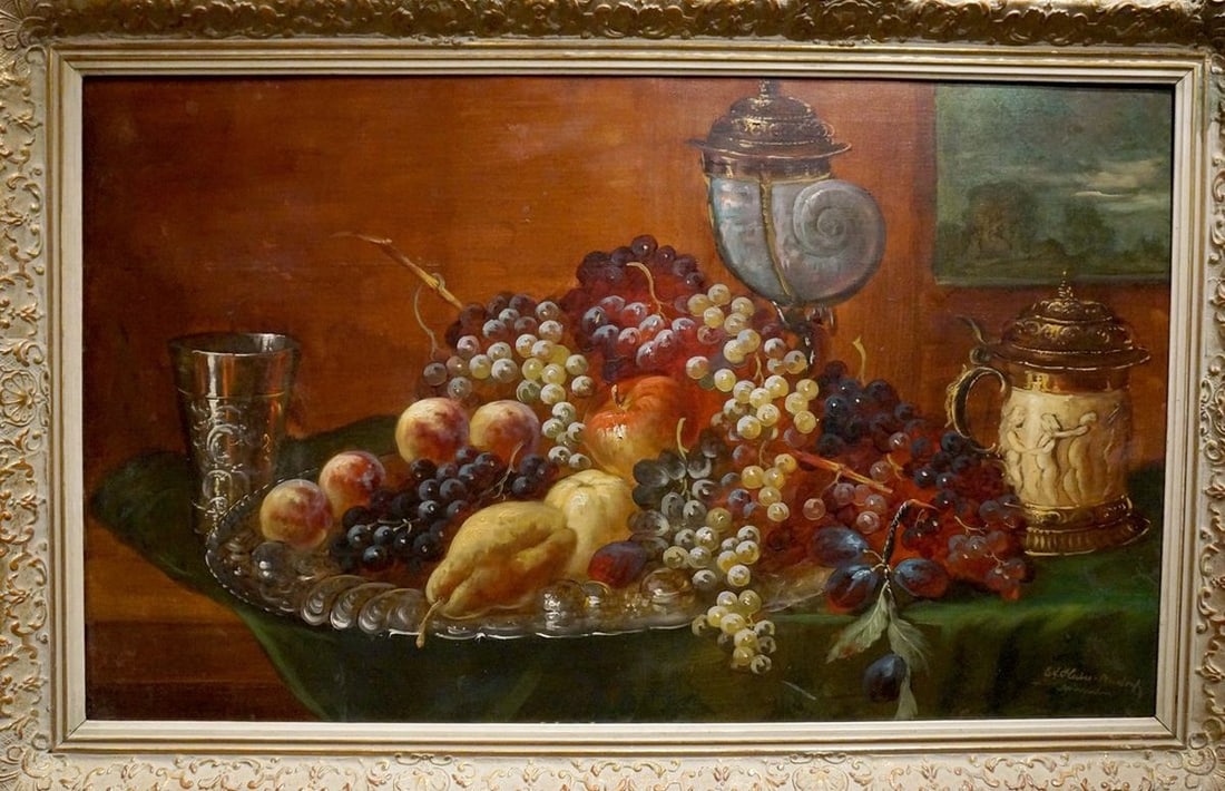 Oil painting Still life Huber Ed. (1 of 10)