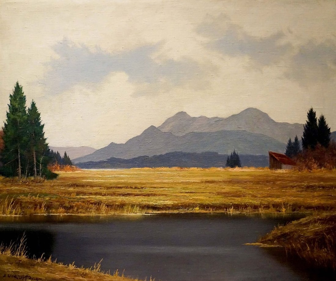Oil painting Mountain View (1 of 9)
