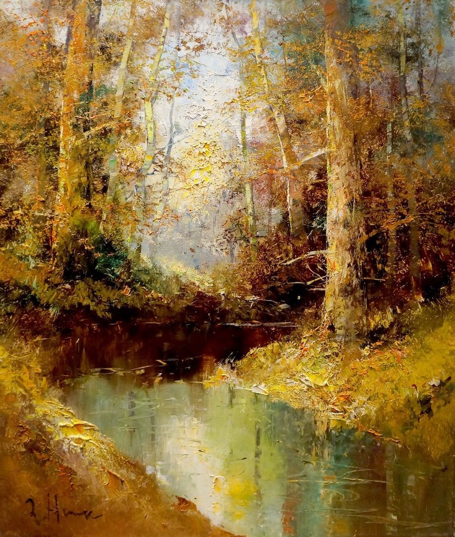 Oil painting Fairy forest (1 of 8)