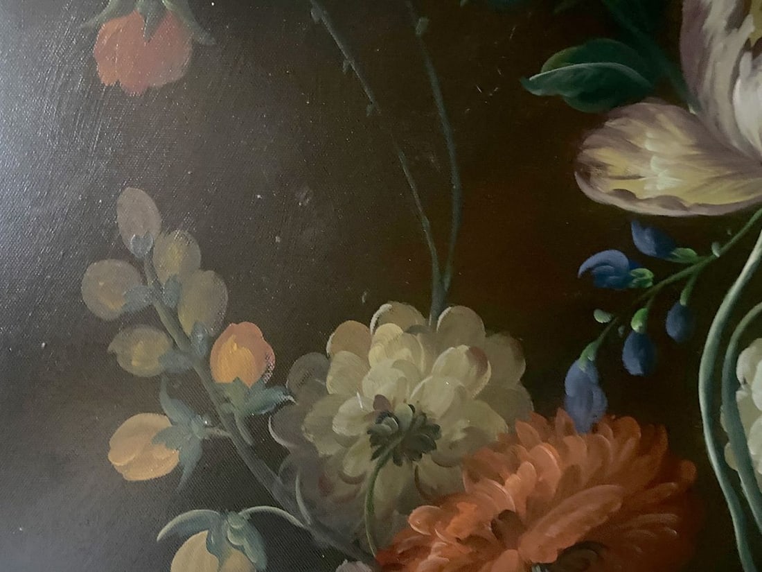 Oil painting Wildflowers Montana - 3