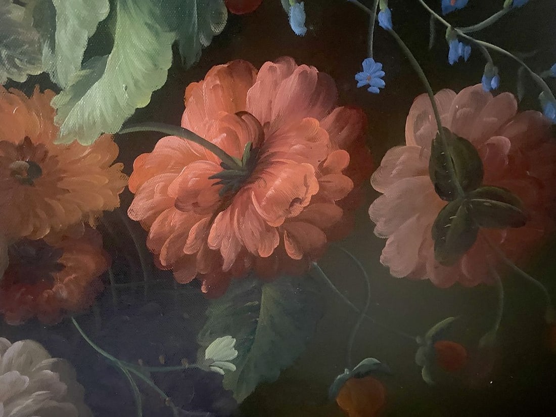 Oil painting Wildflowers Montana - 6