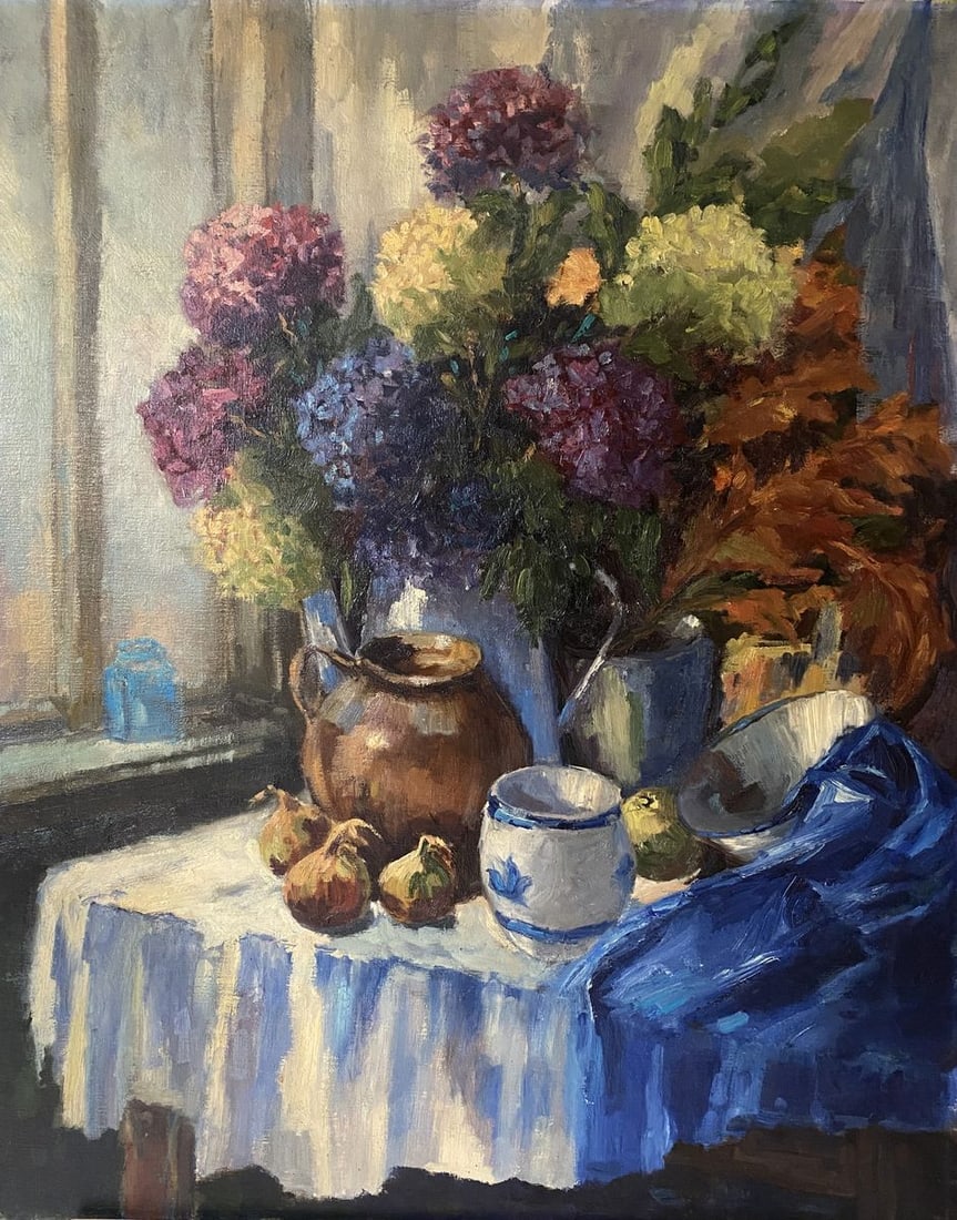Oil painting Home comfort European artist: Title: Oil painting Home comfort European artist Description: NoVerne 377*** ABOUT THIS PAINTING **** TITLE: "Home comfort"* ARTISTS: European artist* SIZE: 100x80 cm/'39.37x31.49 inches'* MEDIUM: oil