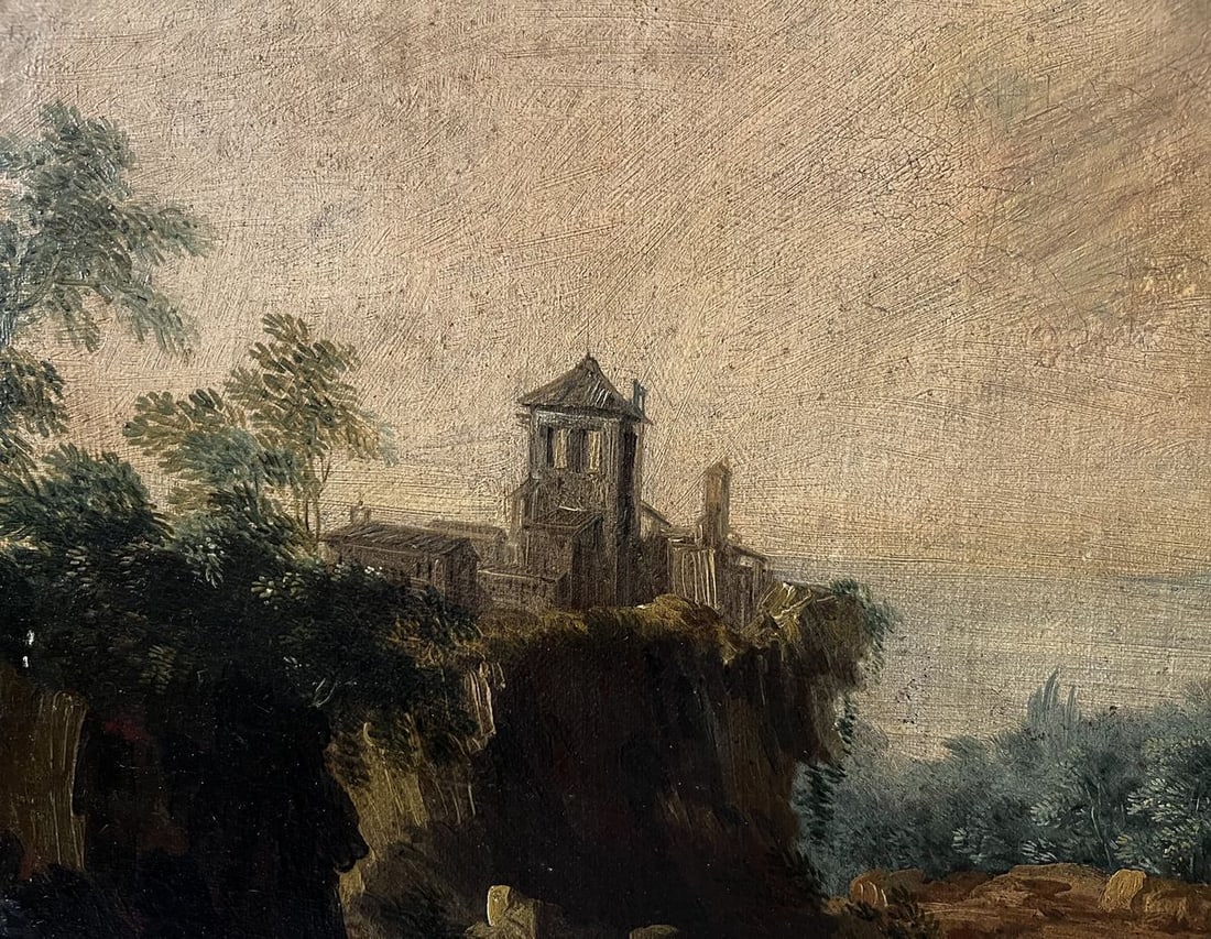 Oil painting In Greece European artist - 3