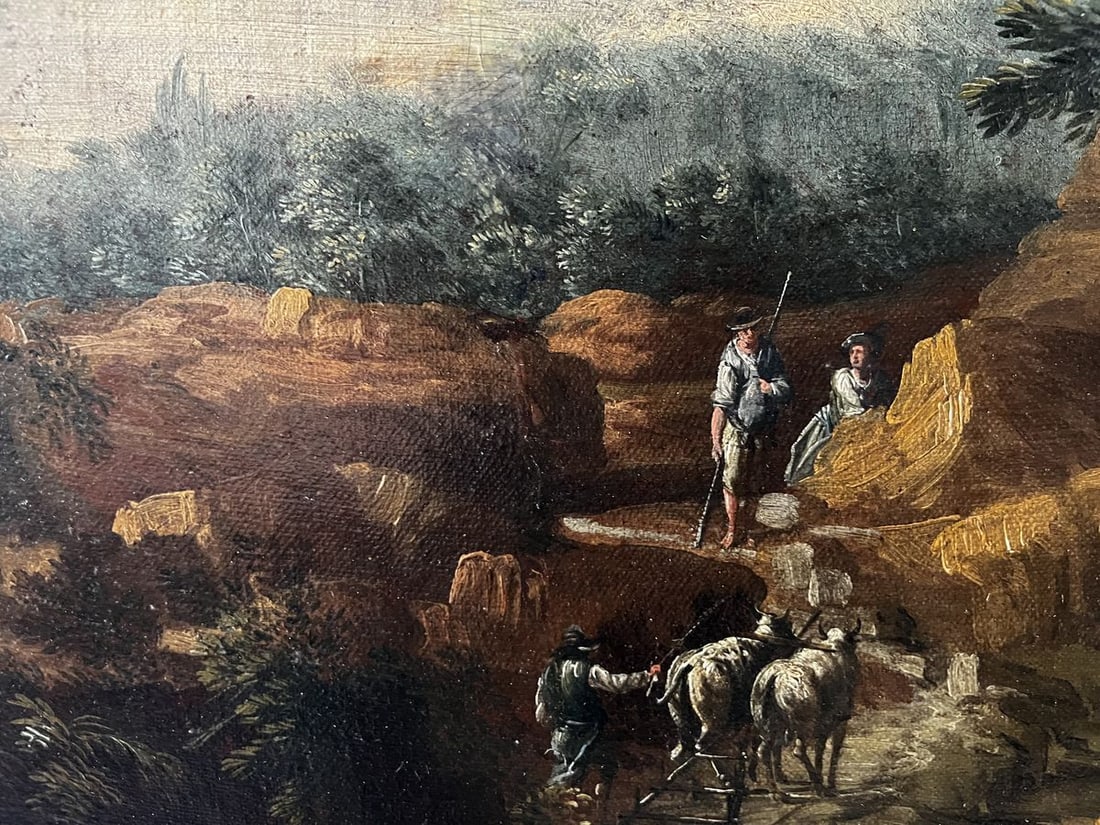 Oil painting In Greece European artist - 4