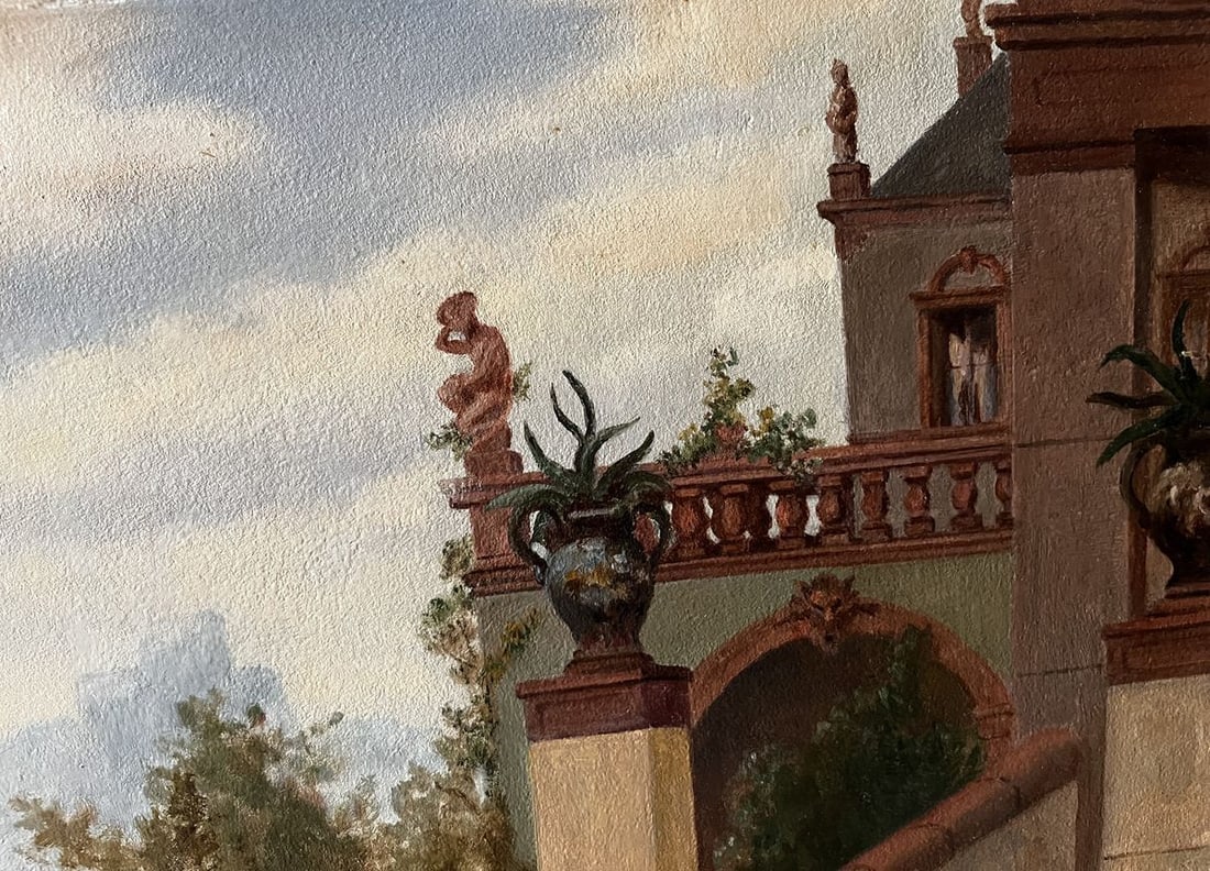 Oil painting Princess European artist - 3