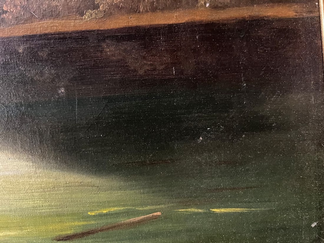 Oil painting Holidays in the mountains European artist - 7