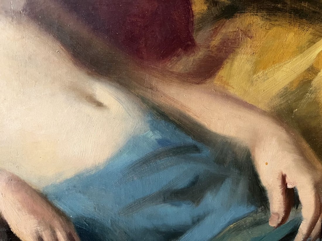 Oil painting Graceful naked girl European artist - 5