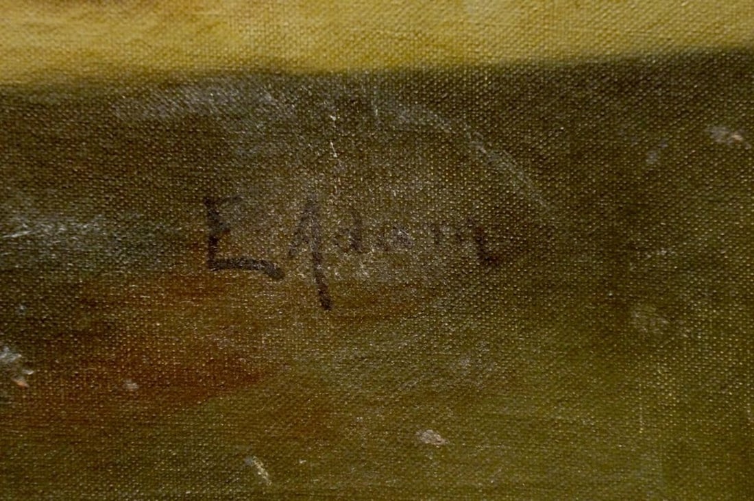 Oil painting Sweets on the table Emil Adam - 6