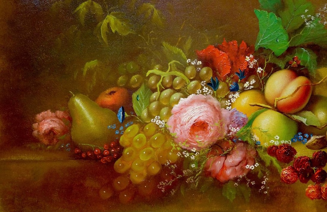 Oil painting Fruits Farraretto - 2