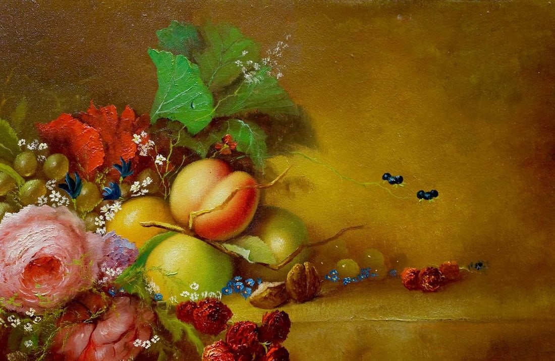 Oil painting Fruits Farraretto - 4