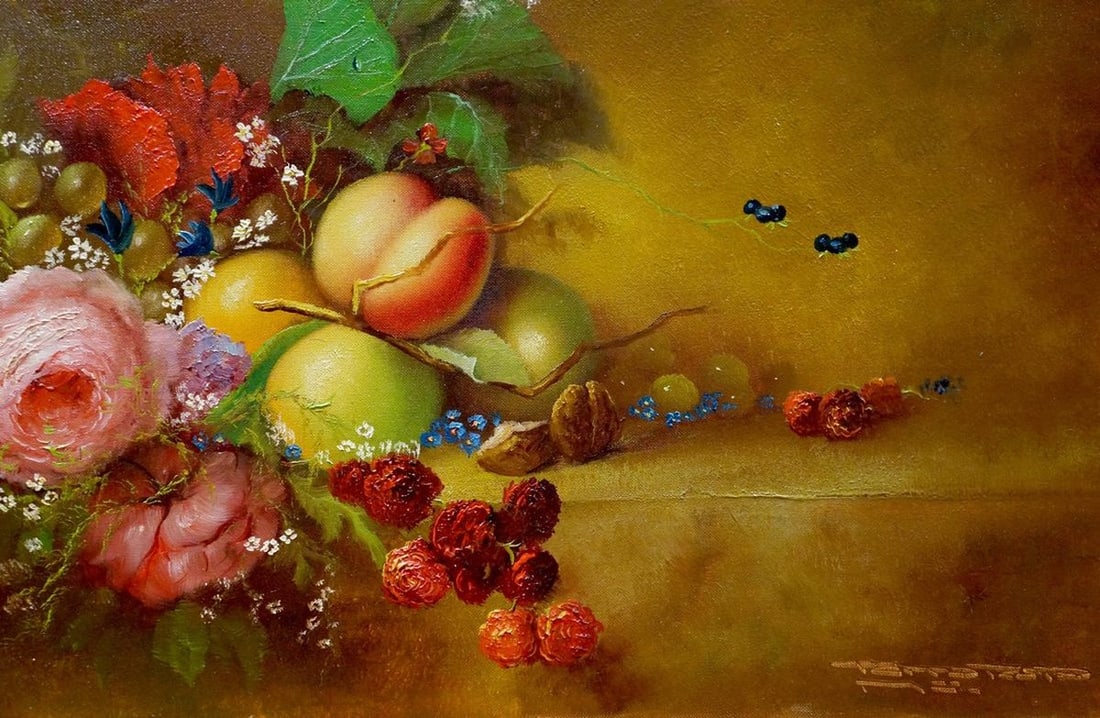 Oil painting Fruits Farraretto - 5
