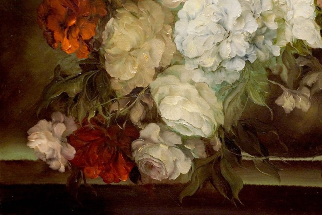 Oil painting Flowers Sarossa - 2