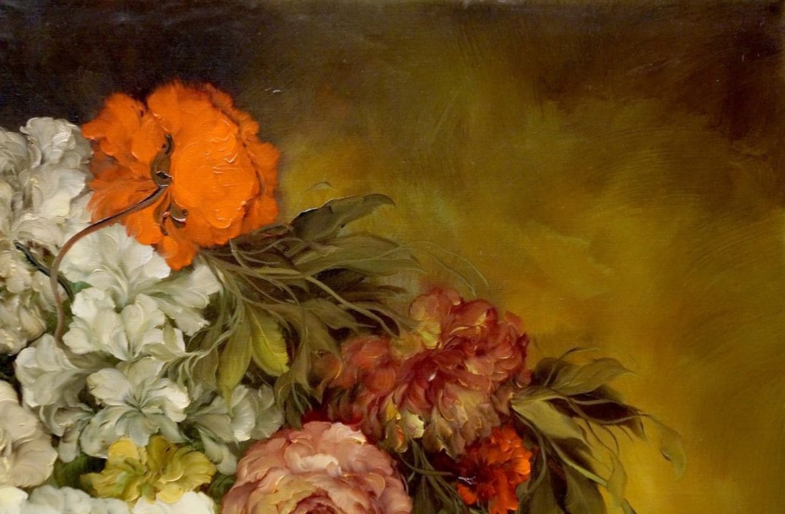 Oil painting Flowers Sarossa - 4