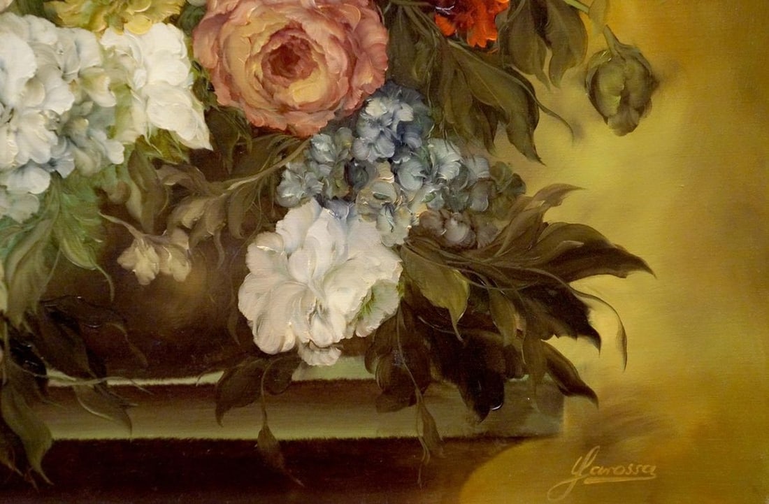 Oil painting Flowers Sarossa - 5