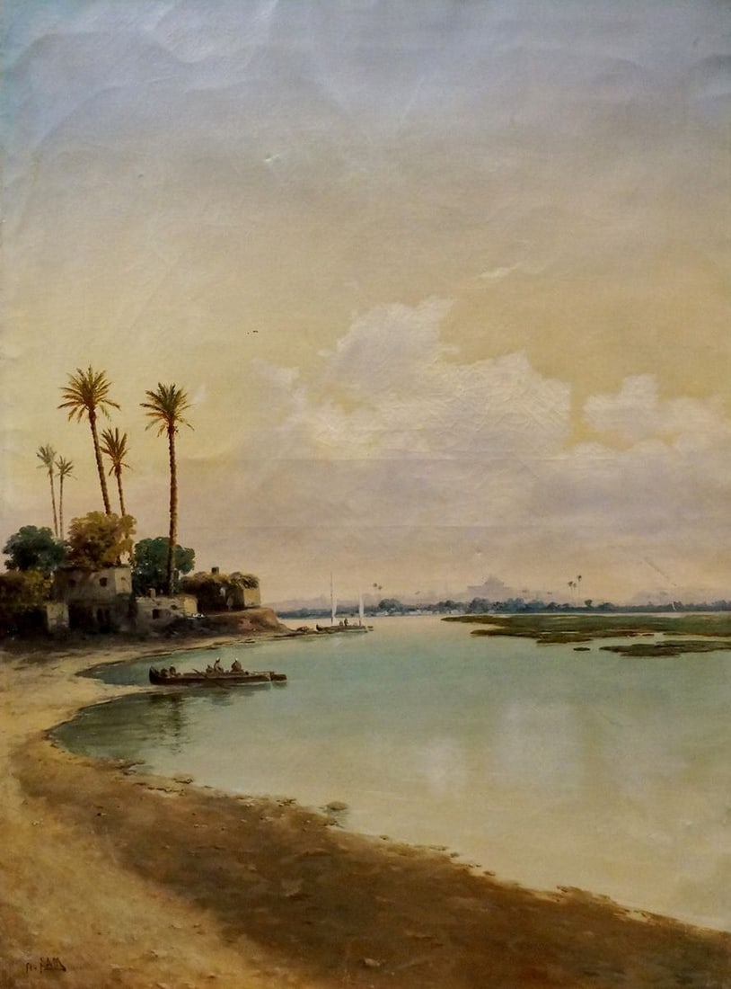 Oil painting Seascape Hans Sam (1 of 8)