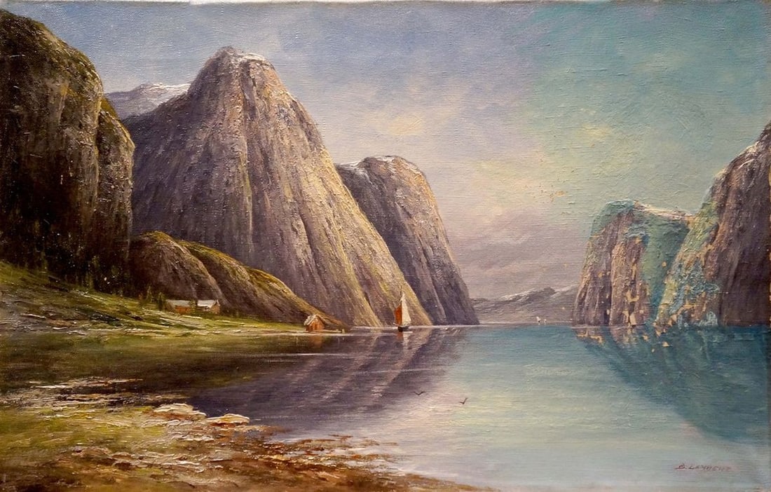 Oil painting Fascinating landscape (1 of 8)