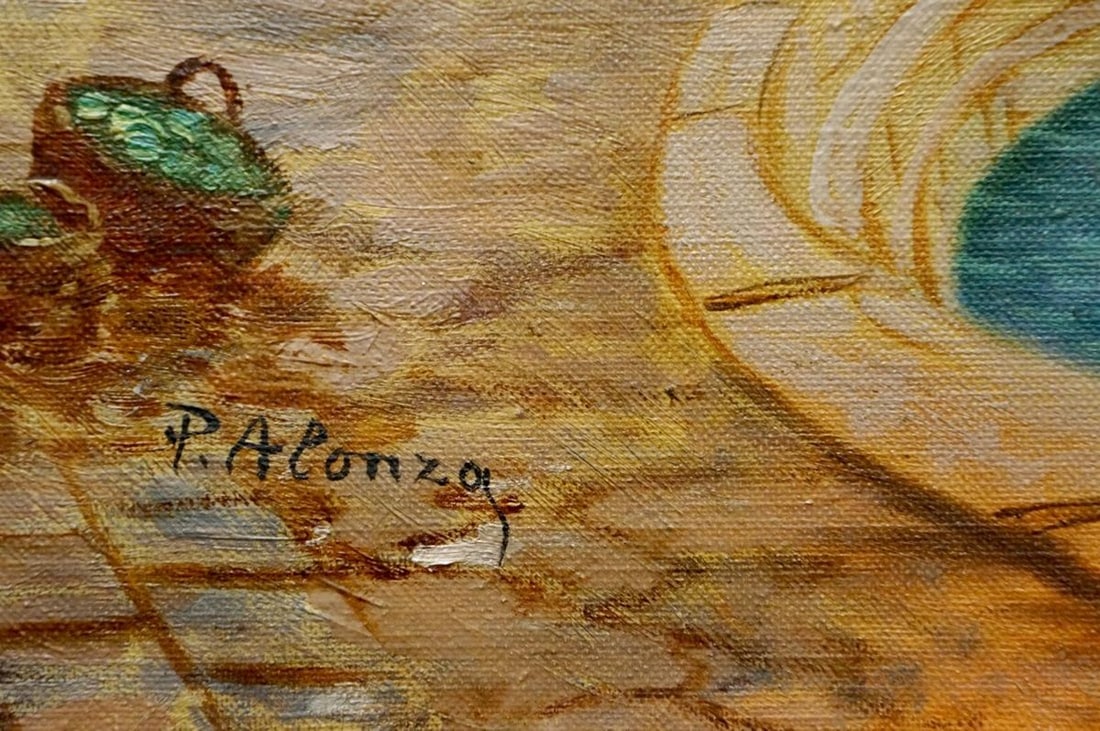 Oil painting The ships are back P. Alonza - 6