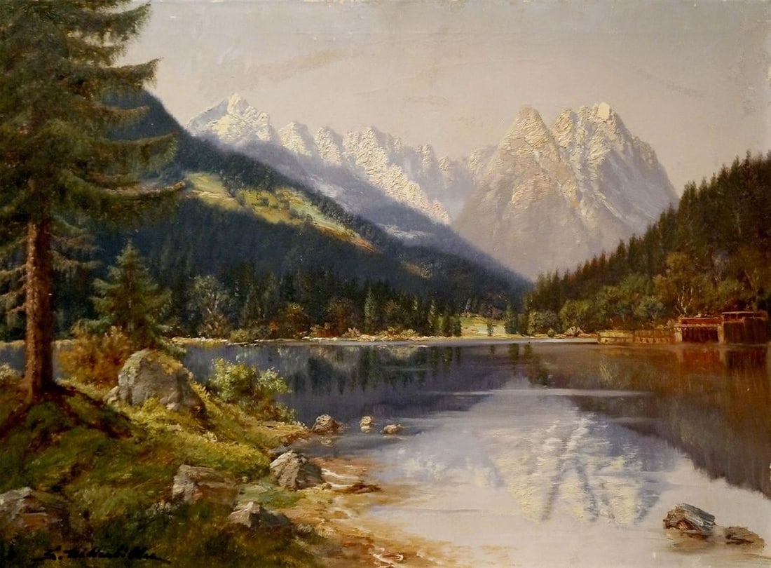 Oil painting Natural beauty S. Mitterbiller: Title: Oil painting Natural beauty S. Mitterbiller Description: NoVerne 121 *** ABOUT THIS PAINTING *** * TITLE: "Natural beauty" * ARTISTS: S. Mitterbiller * SIZE: 60x80 cm/'23.62x31.49 inches' *