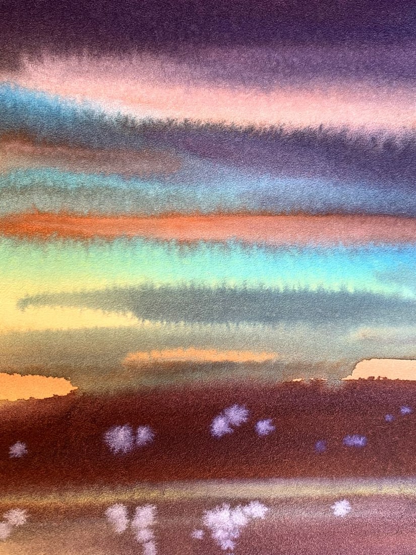 Watercolor painting With a touch of magic Svetlana Gramm - 9