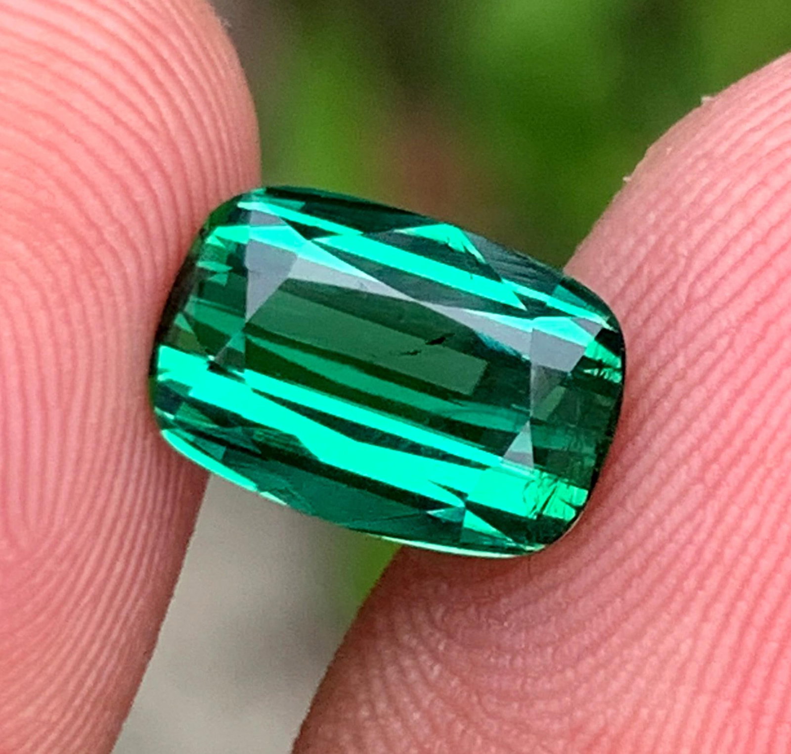 Fountain Blue Tourmaline Gemstone: Natural October Birthstone, Afghanistan (2.13 CT) - 3