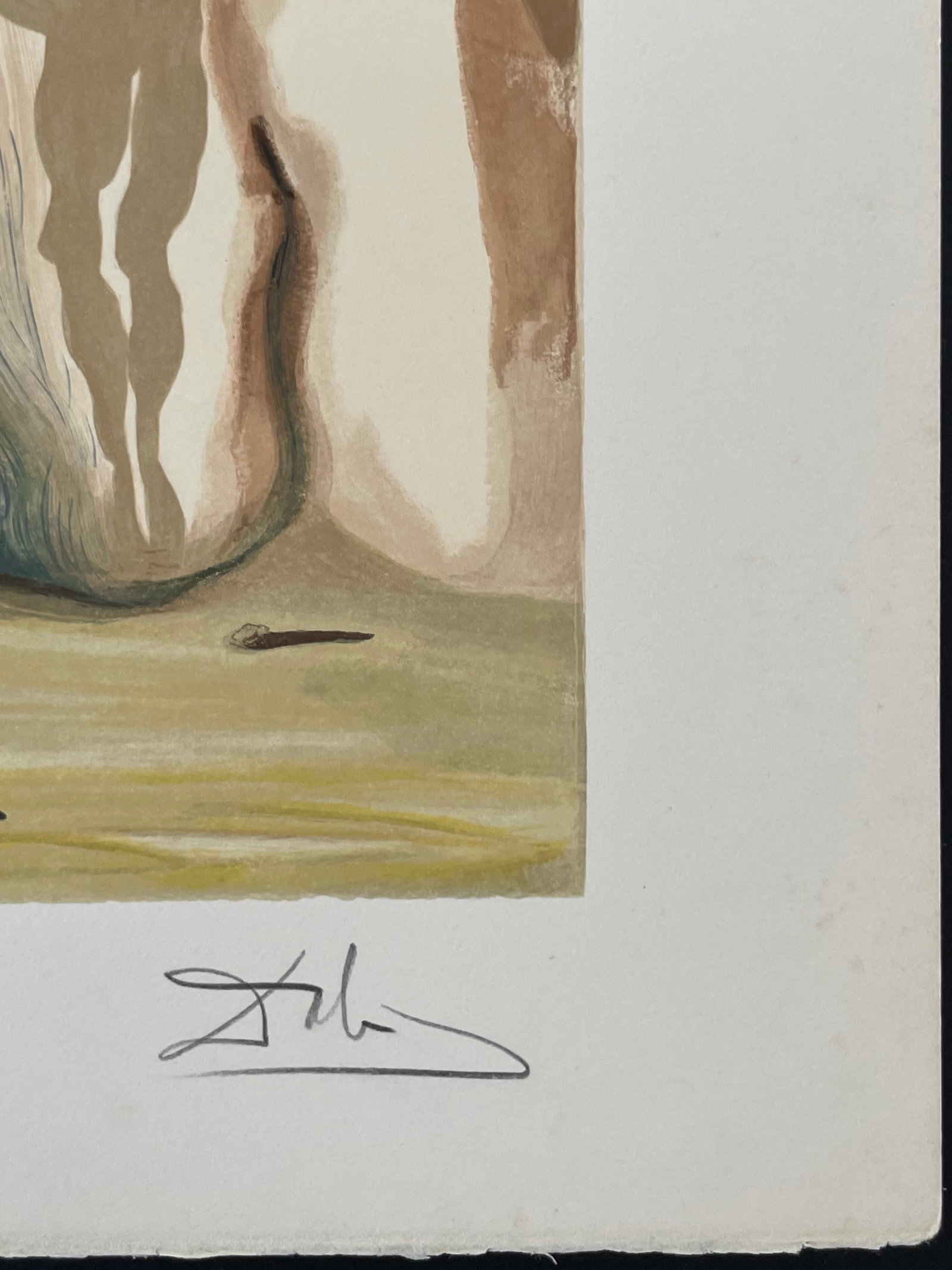 Salvador Dali: Divine Comedie inferno Canto 34 - 2