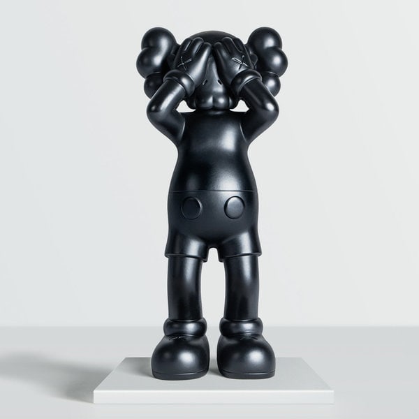 KAWS: At This Time: Title: KAWS: At This Time Description: Artist: KAWS Title: At This Time Date: 2022 Medium: Bronze Dimensions: H 5.5 x W 2.4 x D 2.2 inches Signed and Dated: Signed and Numbered Edition: 250 Reserve:
