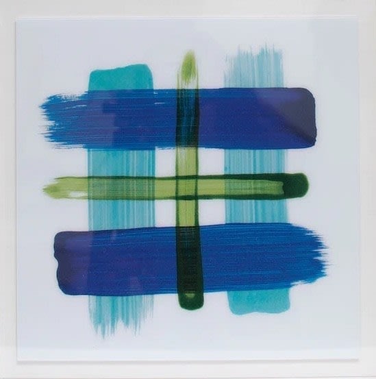 CJ Hendry: Snow Cone: Title: CJ Hendry: Snow Cone Description: Artist: CJ Hendry Title: Snow Cone Year: 2023 Medium: Lenticular Print Changes color when you move from left to right Type: Work on paper Dimensions: 16 x 16