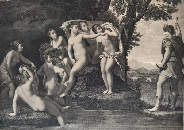 Francesco Rainaldi: Da un dipinto di Francesco Albani (1 of 3)