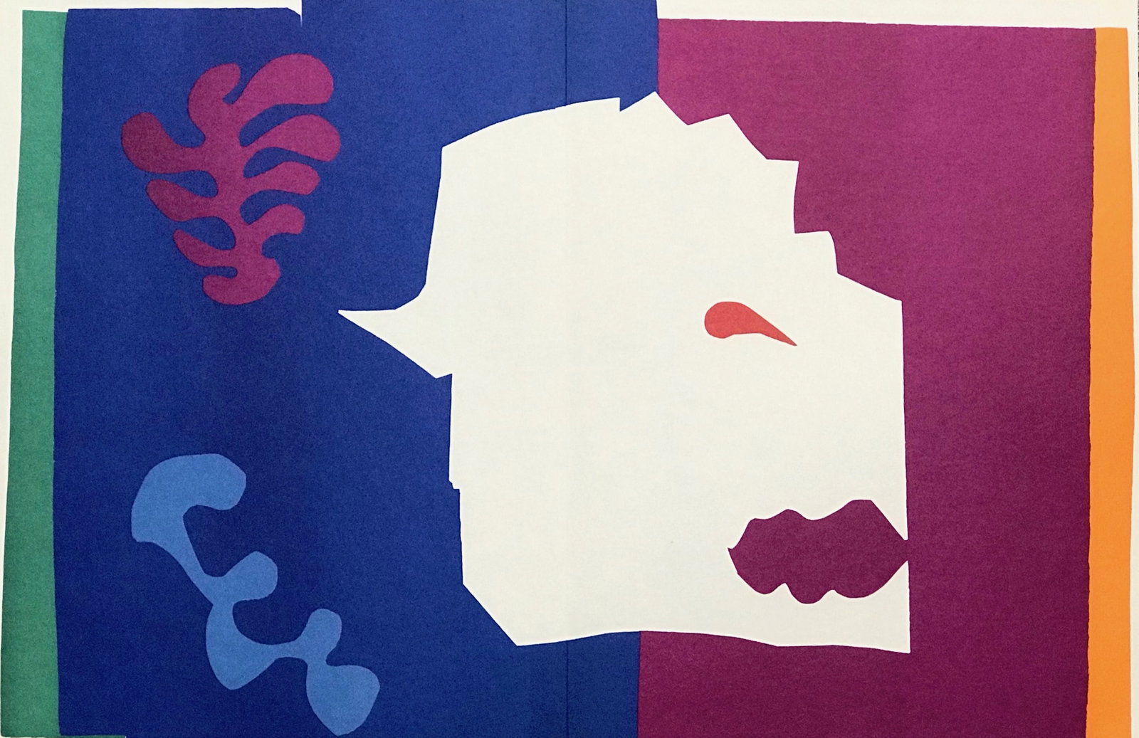 Henri Matisse "The Wolf" from Jazz: Title: Henri Matisse "The Wolf" from Jazz Description: This lithograph (after the 1947 pochoir) is from the 1983 edition, published in New York by The Museum of Modern Art. The original 1947 edition o