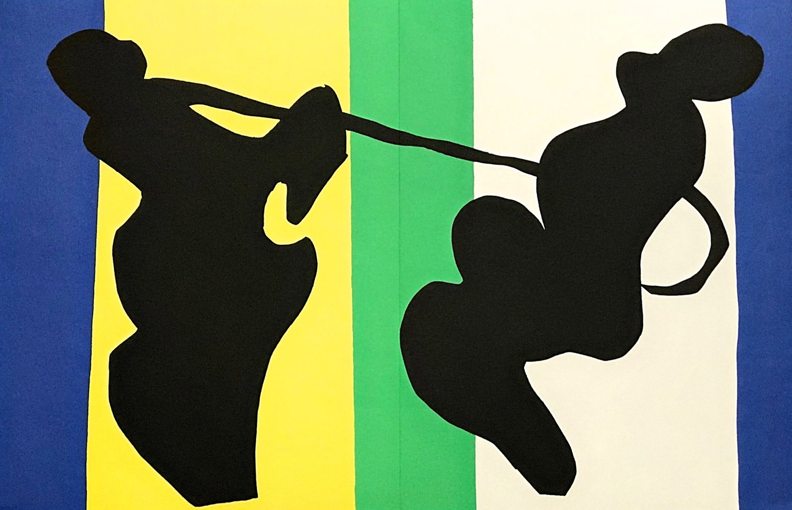 Henri Matisse "The Cowboy" from Jazz: Title: Henri Matisse "The Cowboy" from Jazz Description: This lithograph (after the 1947 pochoir) is from the 1983 edition, published in New York by The Museum of Modern Art. The original 1947