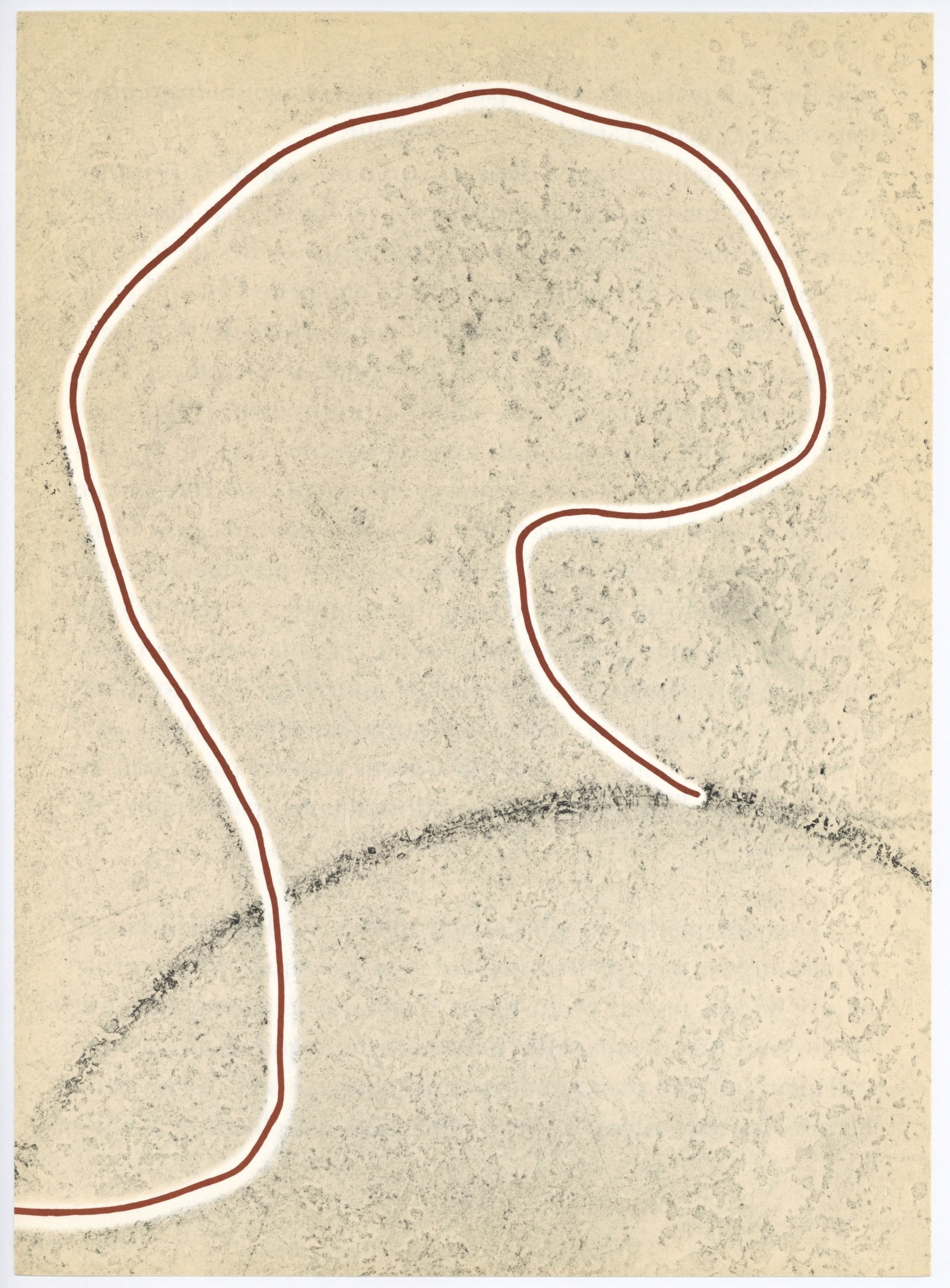 Francois Fiedler original lithograph, 1974: Title: Francois Fiedler original lithograph, 1974 Description: Medium: original lithograph. Printed for Derriere le Miroir in 1974 (issue number 211) and published in Paris by the Maeght atelier.