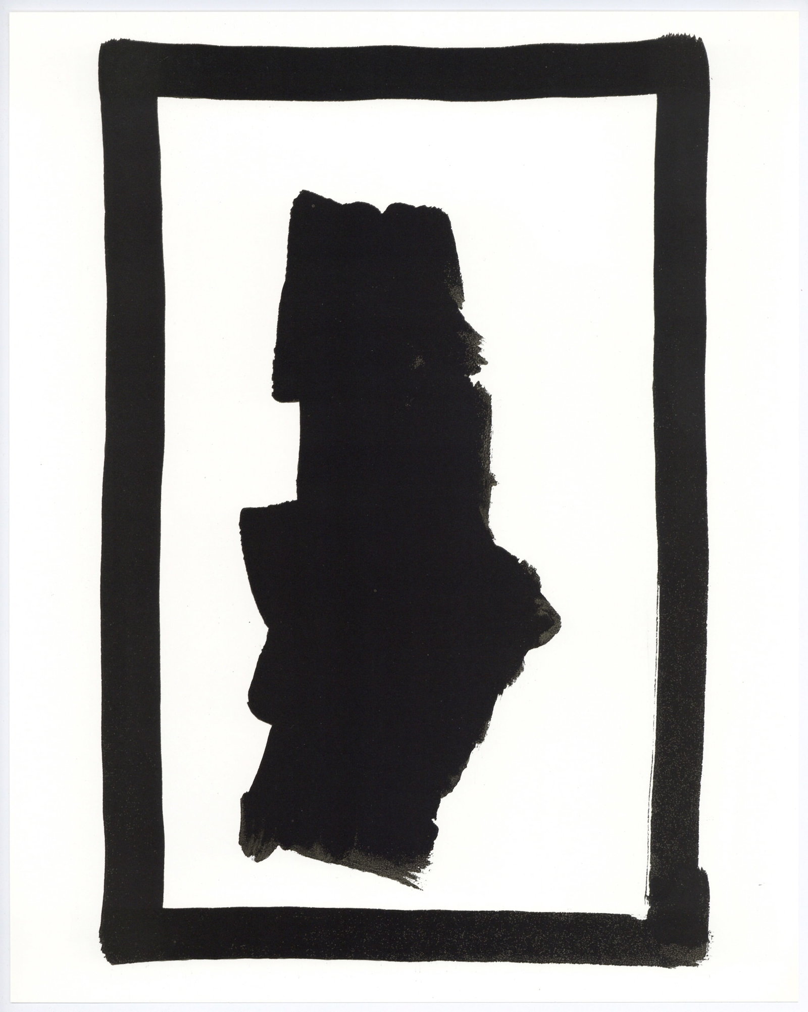 Sol LeWitt lithograph "Black Gouache" edition of 1000 (1 of 1)