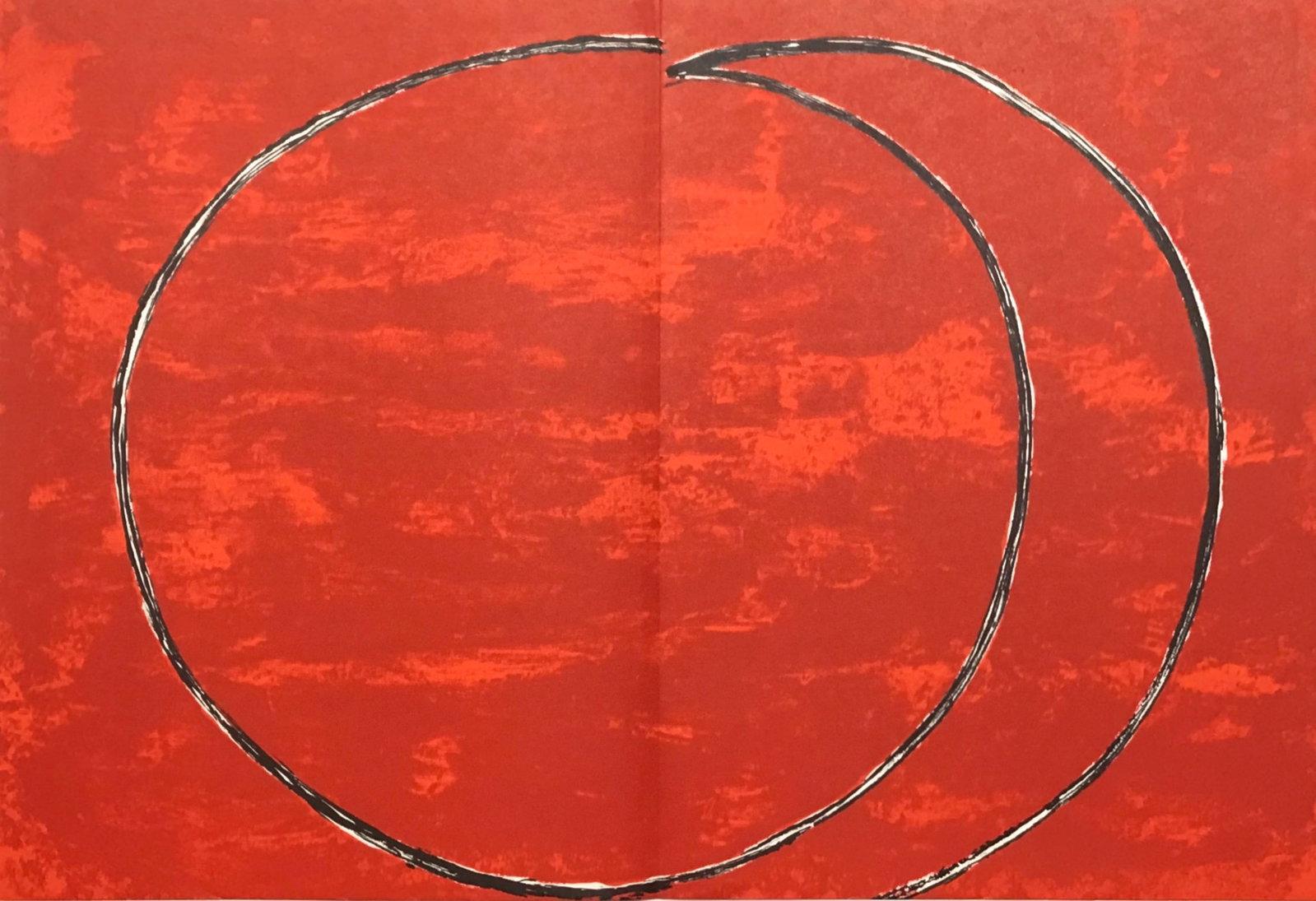 Francois Fiedler original lithograph, 1967: Title: Francois Fiedler original lithograph, 1967 Description: Medium: original lithograph. Printed in 1967 for the art revue Derriere le Miroir (issue number 167) and published in Paris by the Maeght