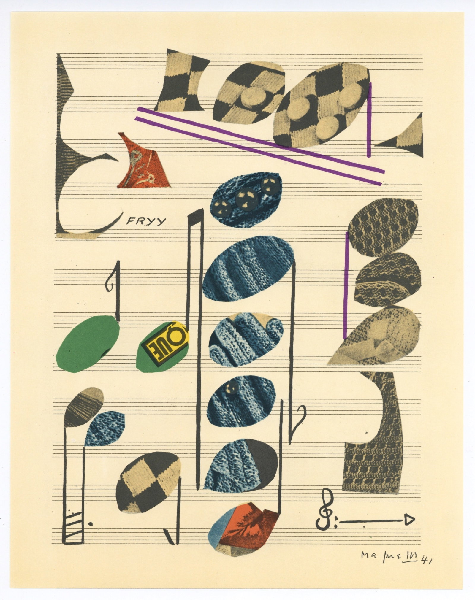 Alberto Magnelli lithograph (1 of 1)