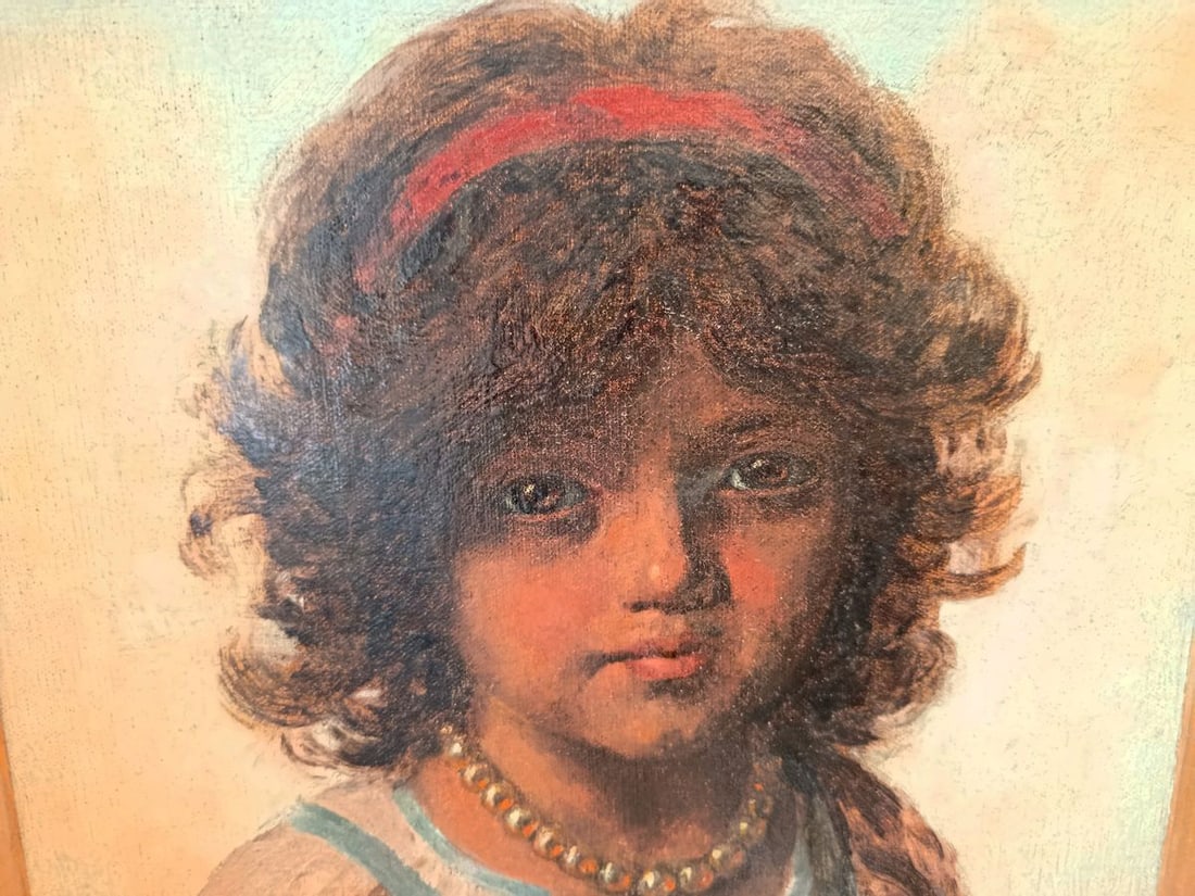 Oil painting Portrait of a girl Khariton Platonov - 9