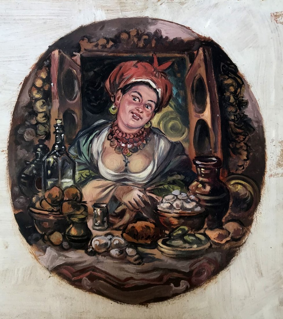 Oil painting Away Alexander Arkadievich Litvinov (1 of 13)