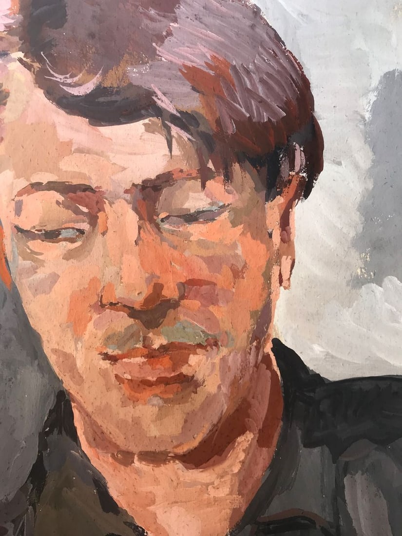 Oil painting Portrait of a friend Alexander Arkadievich Litvinov - 5