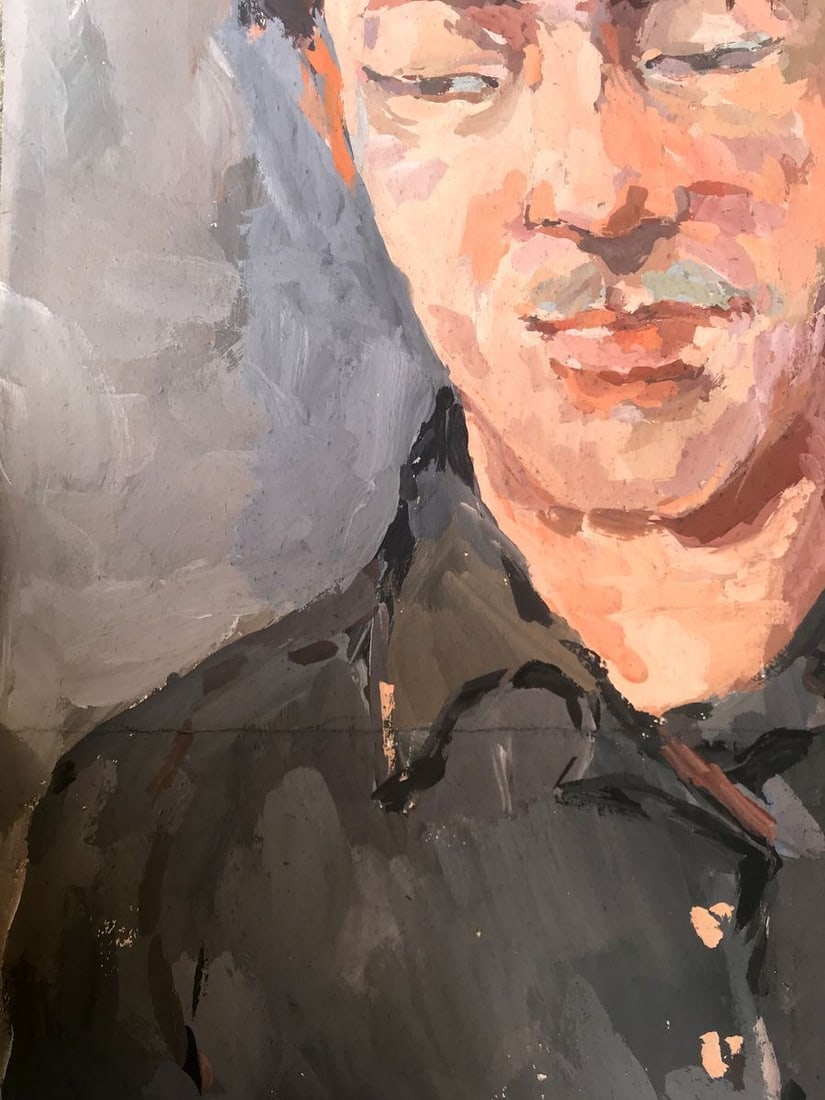 Oil painting Portrait of a friend Alexander Arkadievich Litvinov - 8
