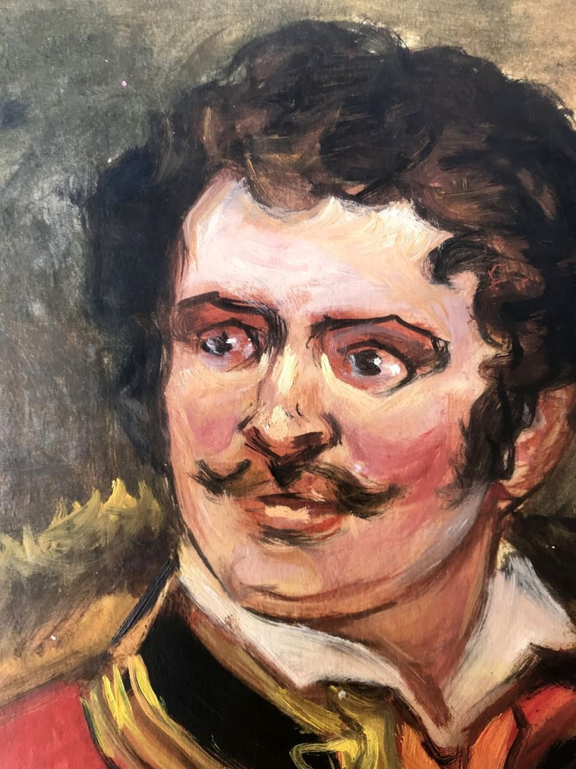 Oil painting Portrait of a man Alexander Arkadievich Litvinov - 4