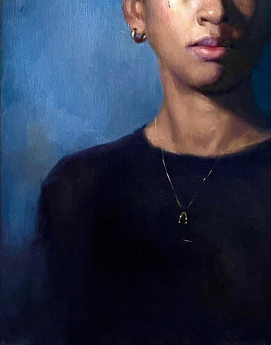 Oil painting Portrait of a girl Ruby Annam Butt - 4