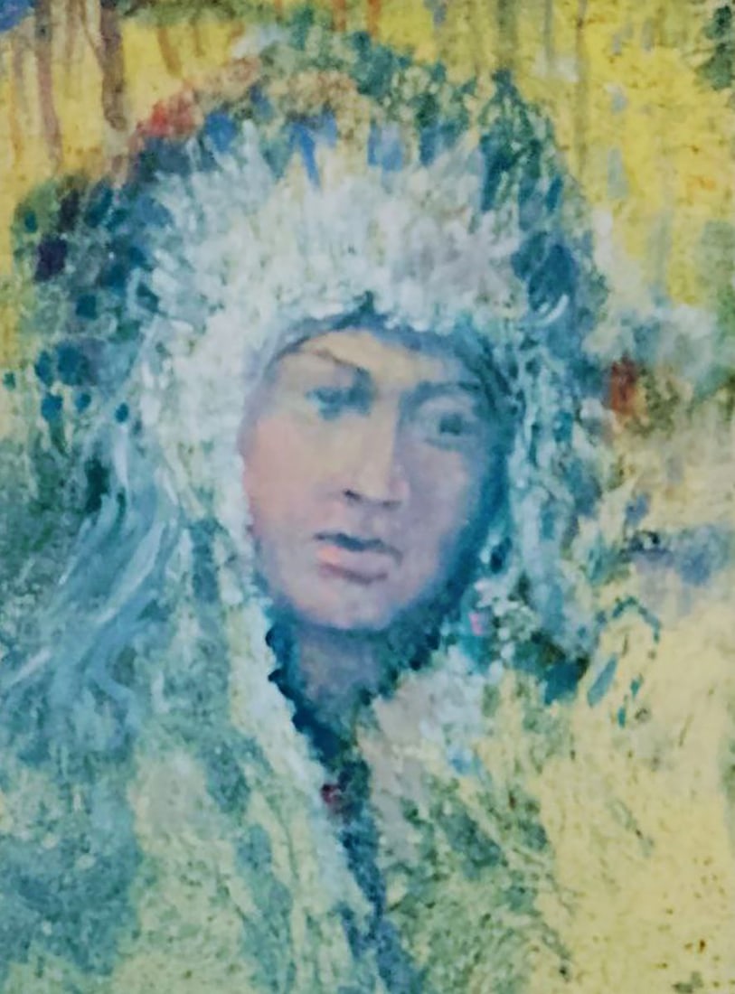 Oil painting Dreaming Vitaly Duhnevich - 3