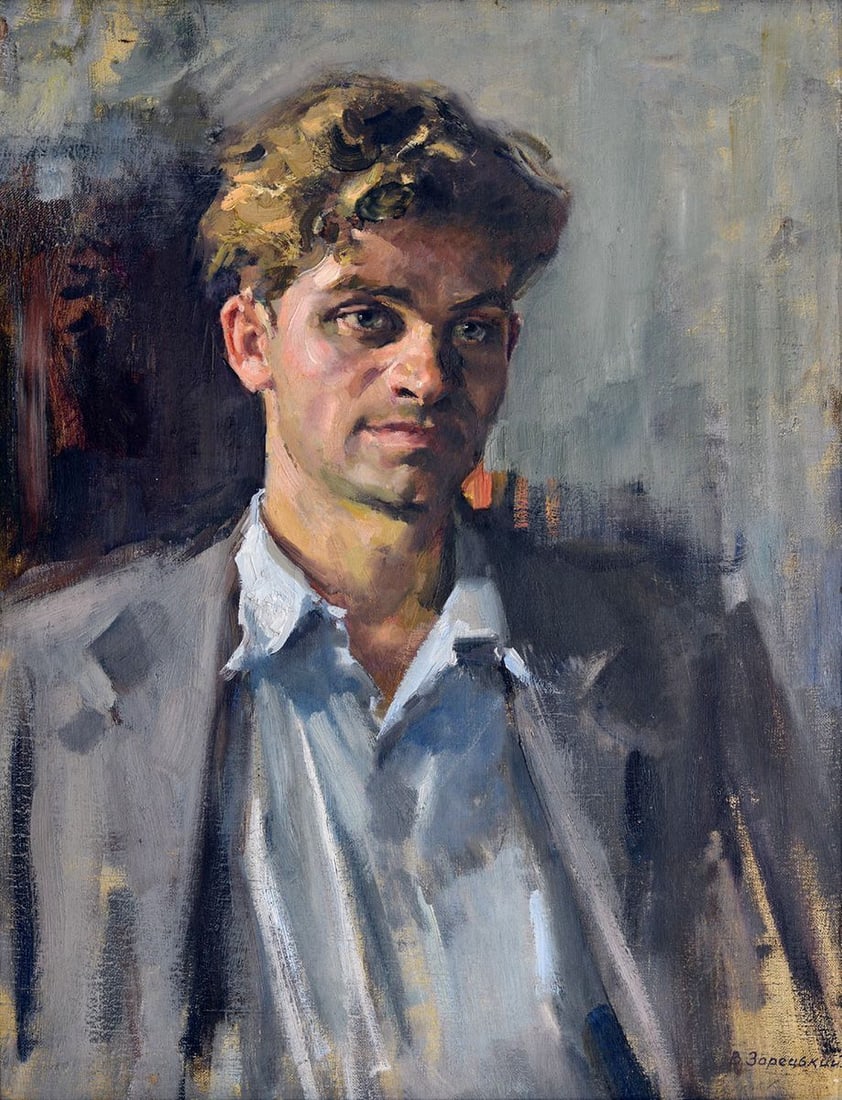 Oil painting Man's portrait Zaretskyi Viktor - 2