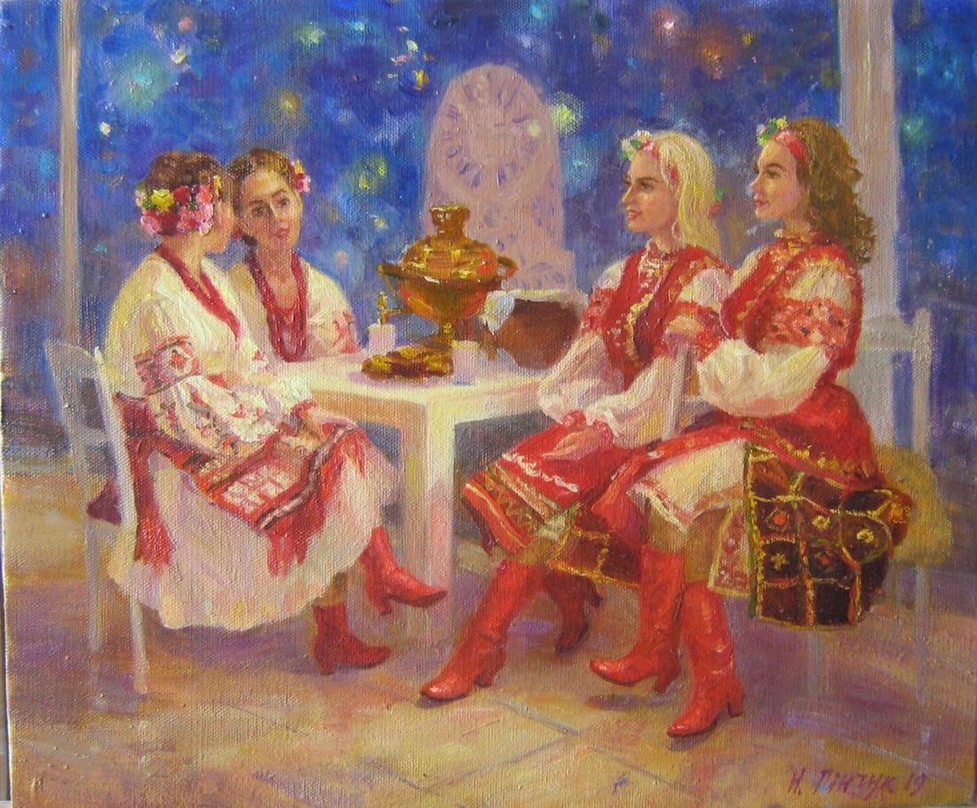 Oil painting A star fell from the sky Timchuk: Title: Oil painting A star fell from the sky Timchuk Description: No. Pin 3 *** ABOUT THIS PAINTING *** * TITLE: "A star fell from the sky" * ARTISTS: Timchuk * SIZE: 30x36 cm/11.81x14.17 inches' *