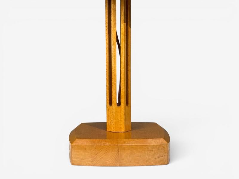 Swedish Modern, Large Table Lamp, Lacquered Pine, Sweden, 1970s - 7