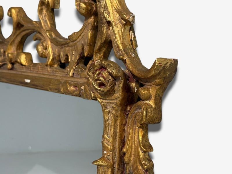Friedman Brothers, Large Ornate Wall Mirror, Giltwood, Mirror, USA, 1950s - 7