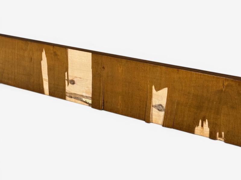 Edmond J. Spence, King Size Headboard, Walnut, Sweden, 1950s - 7
