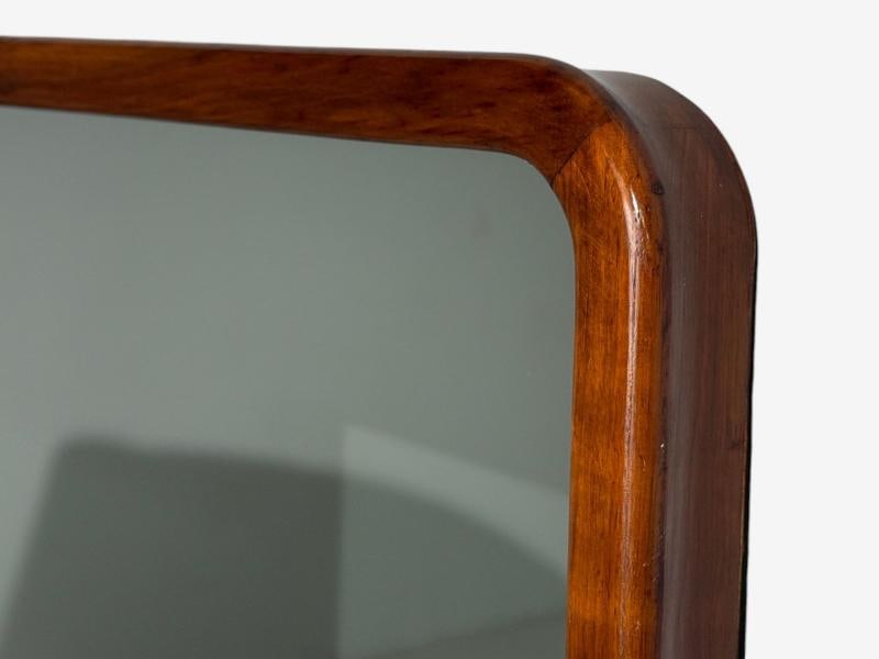 Edmond J. Spence, Large Wall Mirror, Walnut, Sweden, 1950s - 3