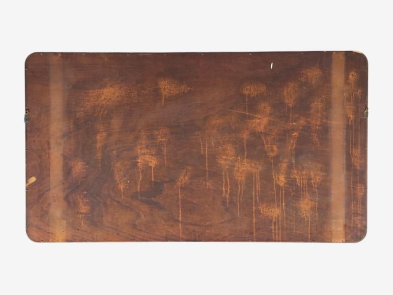 Edmond J. Spence, Large Wall Mirror, Walnut, Sweden, 1950s - 7