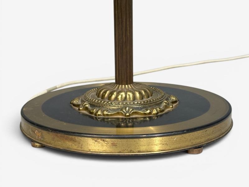 Swedish Modern, Dual Head Floor Lamp, Reeded Brass, Sweden, 1950s - 10