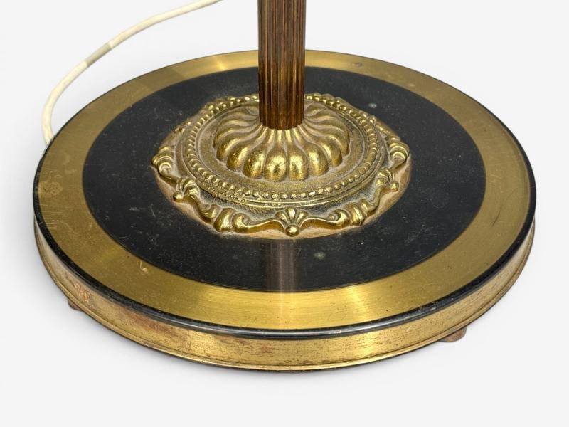 Swedish Modern, Dual Head Floor Lamp, Reeded Brass, Sweden, 1950s - 9